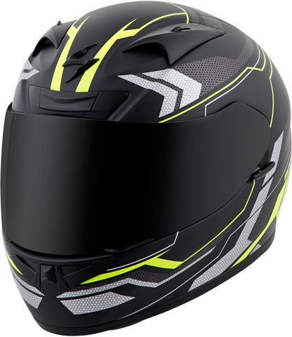 Exo R710 Full Face Helmet Transect Hi Vis Xl