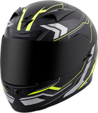 Exo R710 Full Face Helmet Transect Hi Vis Lg