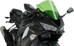 PUIG HI-TECH PARTS Race Windscreen - Green - ZX-6R 3177V