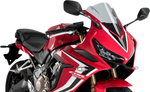 PUIG HI-TECH PARTS Race Windscreen - Smoke - CBR650R 3568H