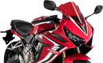 PUIG HI-TECH PARTS Race Windscreen - Red - CBR650R 3568R