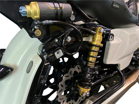LEGEND SUSPENSION REVO ARC Remote Reservoir Shocks - Standard - Gold - 14" - '14+ FL 1310-1912