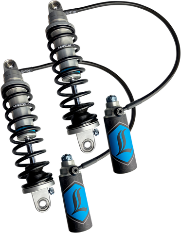 LEGEND SUSPENSION REVO ARC Remote Reservoir Shocks - Standard - Clear - 14" - '14+ FL 1310-1936