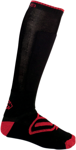 ARCTIVA Insulator Socks - Black/Red - Small/Medium 3431-0411