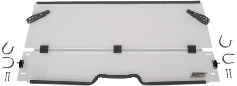 MOOSE UTILITY Full Folding Windshield - Talon LEMA100-0047