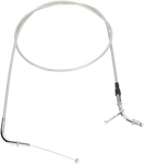 MOTION PRO Throttle Cable - Pull - Kawasaki - Stainless Steel 63-0353