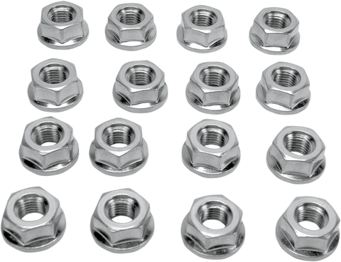 ITP Lug Nut - 10 mm - Flat Base - 16 Pack BLUG10BX