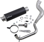 LEOVINCE GP Corsa Matte Exhaust - Grom 3396M