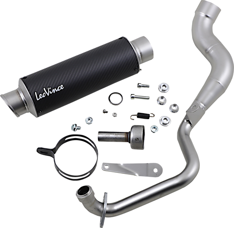 LEOVINCE GP Corsa Matte Exhaust - Grom 3396M