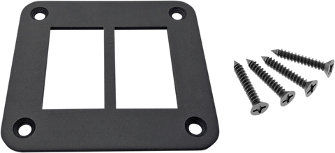 MOOSE UTILITY Universal Dash Plate - 2 Switches 2PP-ADA