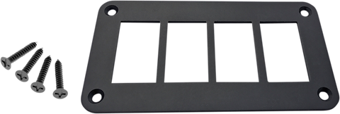 MOOSE UTILITY Universal Dash Plate - 4 Switches 4PP-ADA