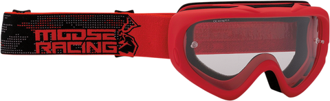 MOOSE RACING Youth Qualifier Goggles - Agroid - Red 2601-2661