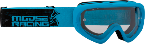 MOOSE RACING Youth Qualifier Goggles - Agroid - Blue 2601-2666