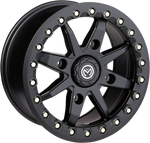 MOOSE UTILITY Beadlock Wheel - 544X - Front/Rear - Black - 14x7 - 4/110 544BL147110SB54