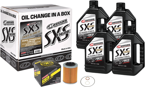 MAXIMA RACING OIL SXS Synthetic Oil Change Kit - Can-Am - 10W-50 90-219013-CA