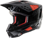 ALPINESTARS SM5 Helmet - Rover - Gray/Red - XS 8303921-1392-XS