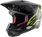 ALPINESTARS SM5 Helmet - Compass - Matte Black/Yellow Fluo - XS 8303321-1559-XS