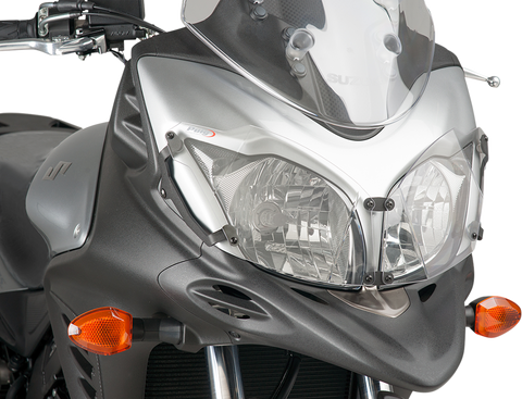 PUIG HI-TECH PARTS Protective Headlight Cover - VSTRM650  - Clear 8125W