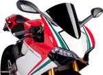 PUIG HI-TECH PARTS Race Windscreen - Black - Panigale 5990N