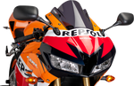 PUIG HI-TECH PARTS Race Windscreen - Dark Smoke - CBR600RR 6478F