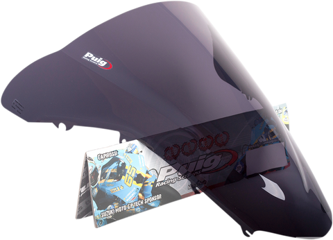 PUIG HI-TECH PARTS Race Windscreen - Dark Smoke 1097F