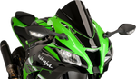 PUIG HI-TECH PARTS Race Windscreen - Black - ZX10R 8912N