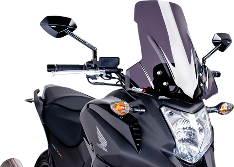 PUIG HI-TECH PARTS Touring Windscreen - Dark Smoke - NC700X 5992F