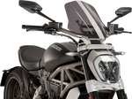 PUIG HI-TECH PARTS New Generation Windscreen - Smoke - Diavel 8922H