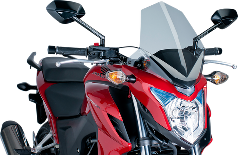 PUIG HI-TECH PARTS New Generation Windscreen - Smoke - CB500F 6437H