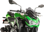 PUIG HI-TECH PARTS New Generation Windscreen - Dark Smoke - Z900 9689F