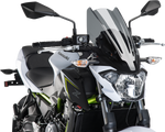 PUIG HI-TECH PARTS New Generation Windscreen - Dark Smoke - Z650 9369F