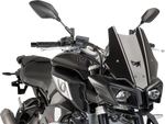 PUIG HI-TECH PARTS New Generation Windscreen - Black - MT10 8917N