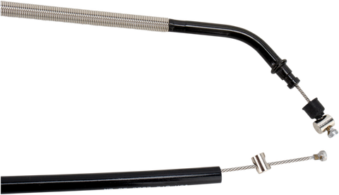 MOTION PRO Clutch Cable - +2" - Yamaha - Black Vinyl 05-0387