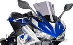 PUIG HI-TECH PARTS Race Windscreen - Smoke - Yamaha 7649H