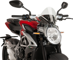 PUIG HI-TECH PARTS New Generation Windscreen - Black 9011W