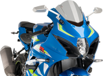 PUIG HI-TECH PARTS Race Windscreen - Smoke - Suzuki 9013H