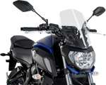 PUIG HI-TECH PARTS Race Windscreen - Clear - Tour - Yamaha 9667W