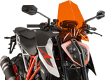 PUIG HI-TECH PARTS New Generation Windscreen - Orange - KTM 9692T