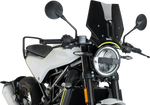 PUIG HI-TECH PARTS New Generation Windscreen - Black - Husqvarna 9702N