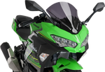 PUIG HI-TECH PARTS Race Windscreen - Dark Smoke - Kawasaki 9976F