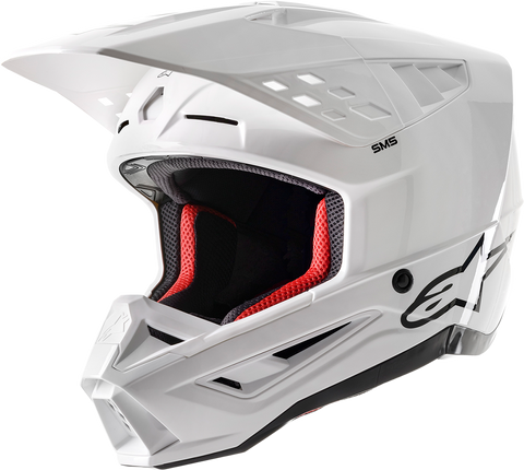 ALPINESTARS SM5 Helmet - Solid - Gloss White - Large 8303121-2180-LG