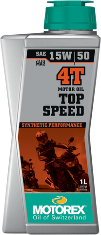 MOTOREX Top Speed Synthetic 4T Engine Oil -15W-50 - 1 L 198403