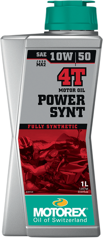 MOTOREX Power Synt 4T Engine Oil - 10W-50 - 1 L 198414