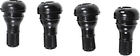 MOOSE UTILITY Valve Stem - TR412 - Black - 4 Pack TR412-B4