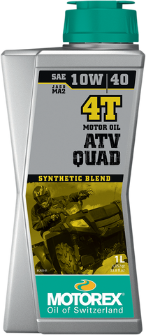 MOTOREX ATV Quad 4T Synthetic Blend Oil 10W40 - 1 L 198464