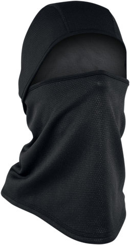 ZAN HEADGEAR Convertible Balaclava - Windproof - Black WB4W114