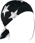 ZAN HEADGEAR Flydanna® SportFlex® - Black/White Flag ZL091