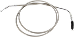 MOTION PRO Clutch Cable - +12" - Suzuki - Stainless Steel 64-0261