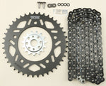 Sprocket/Chain Kit Stl/Stl 15/41t Sil Rx3 520 114l Blk