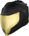 ICON Airflite™ Helmet - Peacekeeper - Rubatone Black - Medium 0101-13359